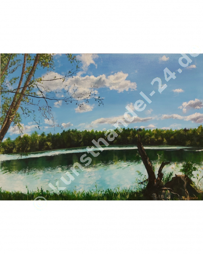 Natur Pur - Acryl auf Leinwand (60 x 70 cm)