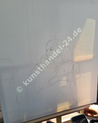 Mascha - Acryl auf Leinwand (60 x 70xm)