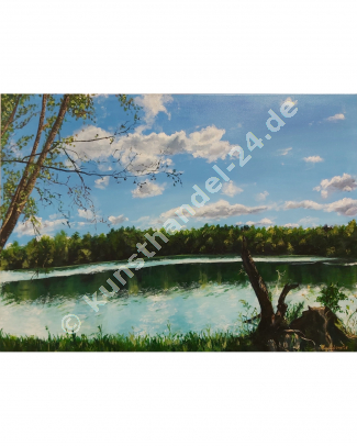Natur Pur - Acryl auf Leinwand (60 x 70 cm)